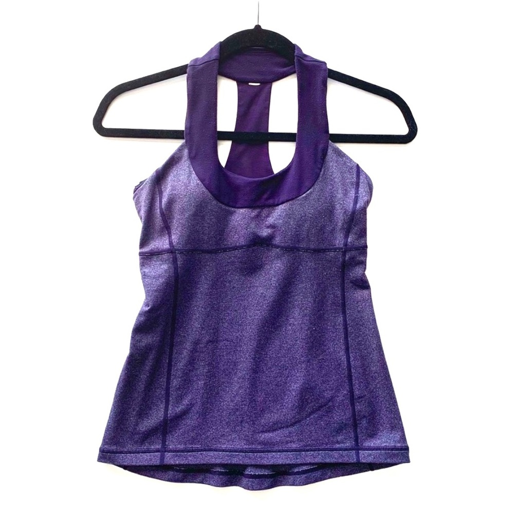 Lululemon Athletica Scoop Neck Tank Purple Size 6